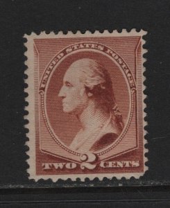210 F-VF OG mint never hinged with nice color cv $ 135 ! see pic !