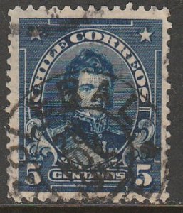 Chile 101, 5¢ BERNARDO O Higgins. Used.VF  (554)