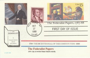 Scott# UX126 US Postal Card FDC Fleetwood