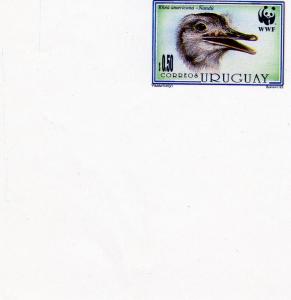 Uruguay WWF '93 Nandu (1) Imperf.marginal Border Sc.1511 mnh