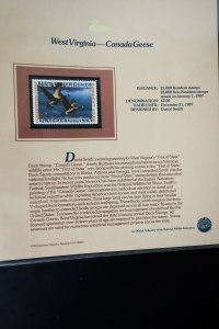 US Mint State Duck Stamp Collection
