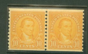 United States #603 Mint (NH)