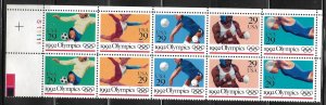 Scott #2641a 29c 1992 Summer Olympics UL PB #S11111 F VF MNH - DCV=$7.00