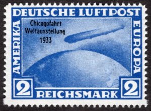 1933, Germany, Graf Zeppelin, MNH, REPRINT, Sc C44