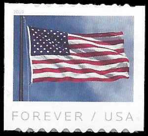 #5342 (55c Forever) US Flag Coil Single APU 2019 Mint NH