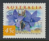 Australia SG 1857  SC# 1737 Australian Bluebells ordinary paper / gum