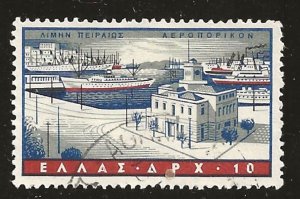 GREECE #C74 10d USED 1958