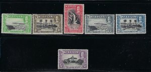 ST. LUCIA SCOTT #95-99/105 1936 GEORGE V PICTORIALS PARTIAL SET- MINT LH/HINGED