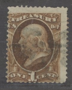 United States #O72 Used Single