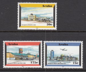 Aruba 212-214 Airplanes MNH VF