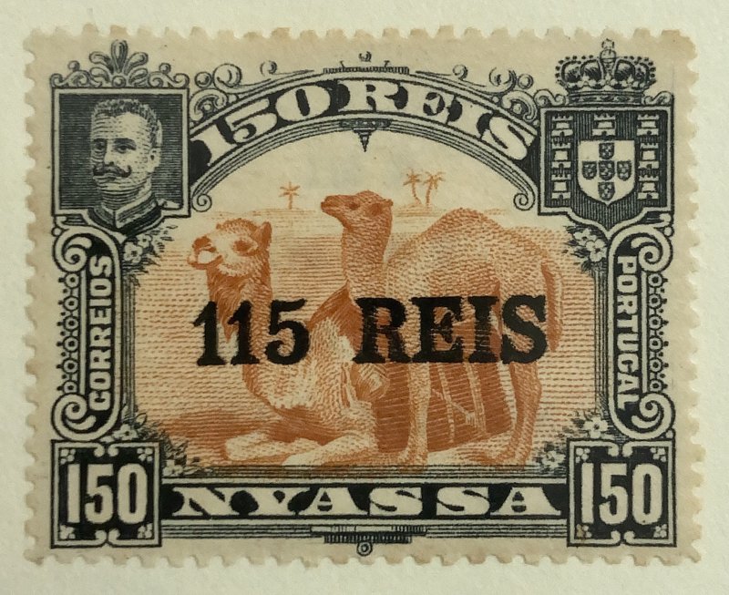 AlexStamps NYASSA #40 XF Mint 