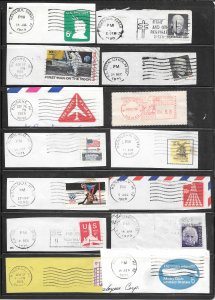 Just Fun Page  #101 Hawaii U.S Mixture POSTMARKS & CANCELS Collection / Lot