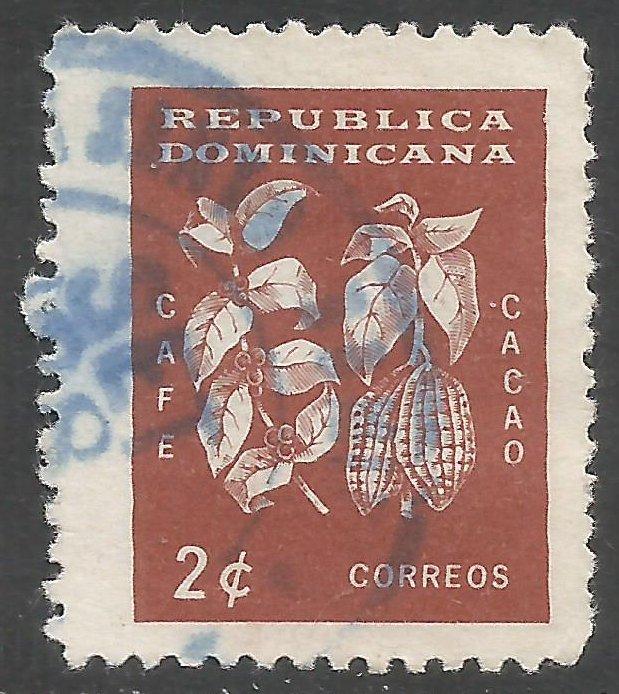 DOMINICAN REPUBLIC 554 VFU 787B-3