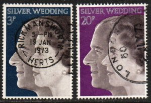 Great Britain Sc #683-684 Used