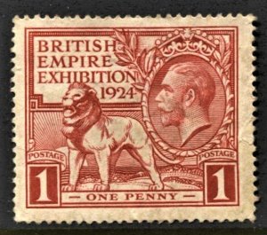 Great Britain #185 Empire Exhibition FU CV$6.00
