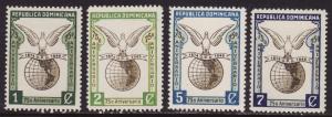 Dominican Republic #433-36 F-VF Mint LH * Pidgeon and Globe