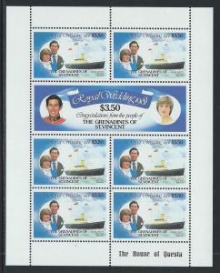 ST. VINCENT GRENADINES SC# 213, 214 VF MNH 1981