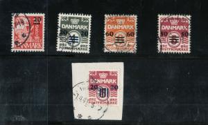 Faroe Islands #2 - #6 Very Fine Used