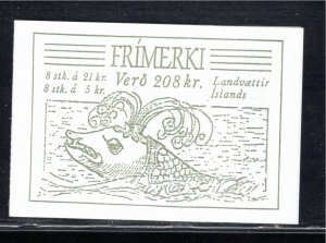 ICELAND SC#  695c BKLT VF/MOG