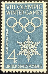 Scott #1146 1960 4¢ Winter Olympics MNH OG VF