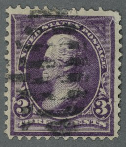 United States #253 Used VG/Fine Good Color Geometric Cancel