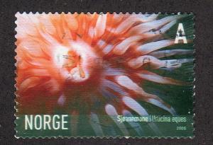 Norway 1441 - Used - Sea Anemone (cv $0.30)