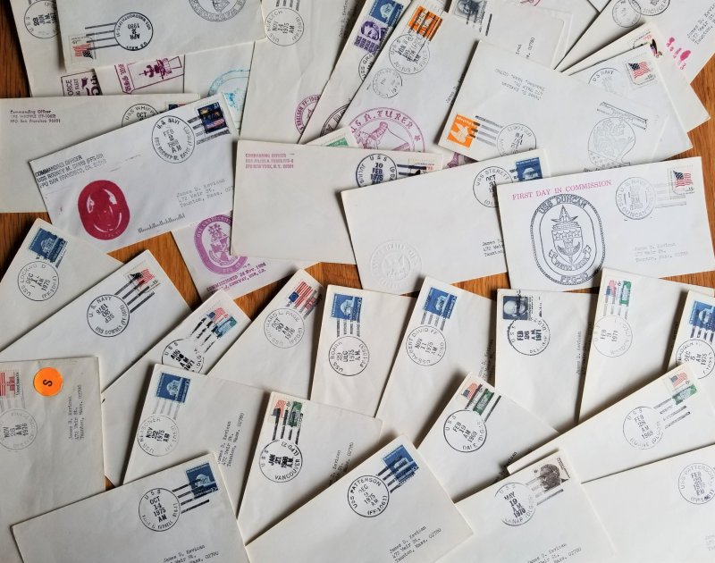 68 Naval Ship Covers