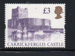 Great Britain Sc 1447A 1992 £3 Carrickfergus Castle stamp mint NH