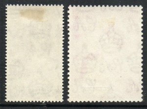 Ascension Island: 1948 KGVI SW set (2) SG 50-51 mint