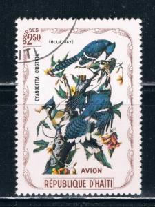 Haiti  Used Birds Blue Jay (H0016)