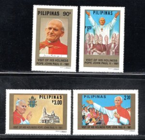 PHILIPPINES SC# 1507-10 FVF/MOG