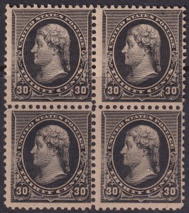 #228 Mint, Fine+, Top OG, bottom NH (CV $30 - ID28895)