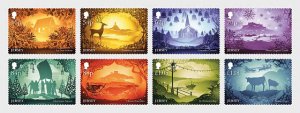 2020 Jersey Festive Scenes - Christmas (8) (Scott NA) MNH