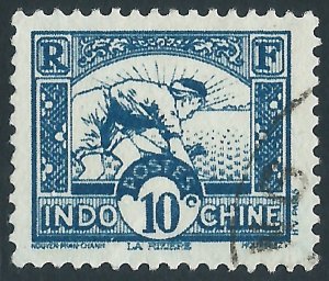 Indo-China, Sc #158, 10c Used