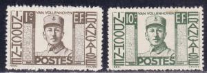 Indo China # 249-250, Joost Van Vollenhoven, Mint H