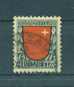 Switzerland sc# B15 used cat value $24.00