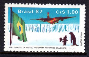 Brazil 1987 Air Force - Transport Plane Mint MNH SC 2096