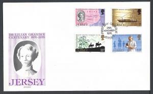 Great Britain-Jersey, FDC