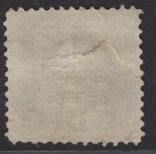 US Stamp Scott #115 Used SCV $200. Great Color.