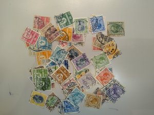 selection Denmark 1913-1930 used light duplication FH: CV $194