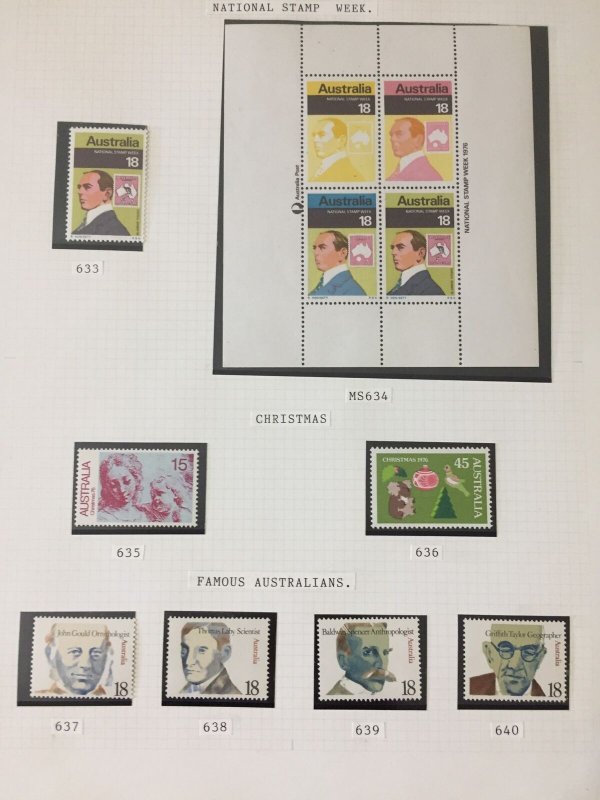 AUSTRALIA 1970s MNH To $10 Wildlife (Aprx 120)Apr1947 