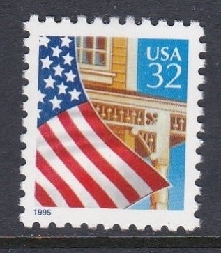 2897 Flag Over Porch MNH