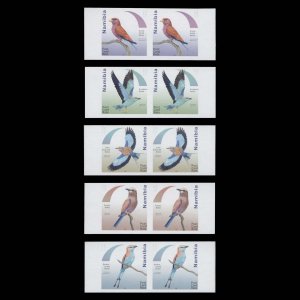 Namibia 2017 (Variety) Rollers imperforate pairs ––