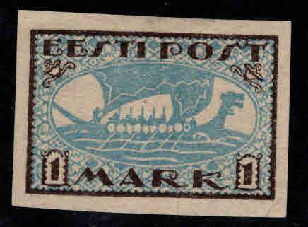 Estonia Scott 34 MH* from 1919-1920 set