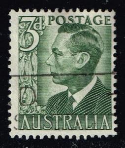 Australia #233 King George VI; used (0.25)