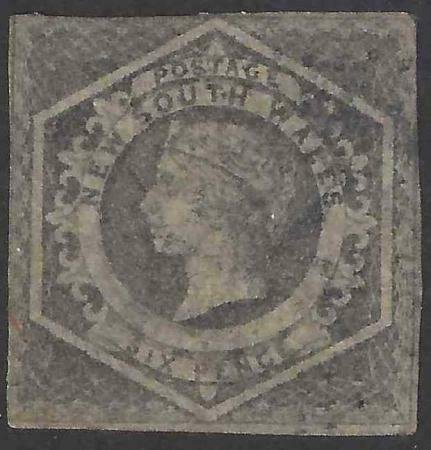 Australia - New South Wales 1854-1855 SC 27 Used SCV $110.00