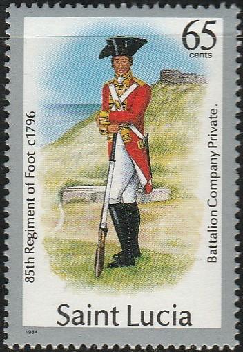 St. Lucia, #755 MNH From 1985