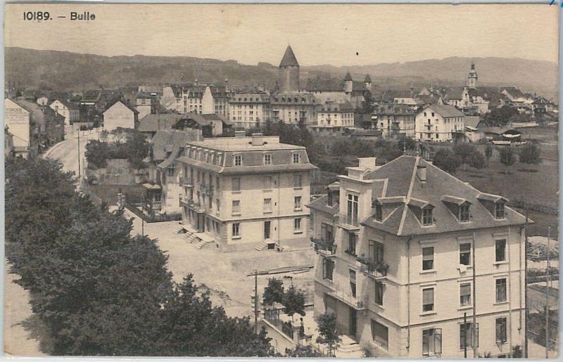 57732 -  SWITZERLAND -  Vintage Postcard - Fribourg:  Bulle