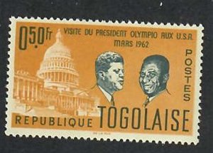 Togo; Scott 433; 1962;  Unused; NH