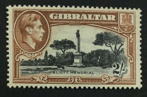 MOMEN: GIBRALTAR SG #128a P13.5 1938 MINT OG NH £130++ LOT #64651